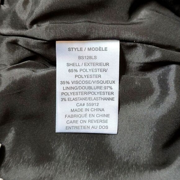 New With Tags Biz Collection Size 4 Womens Classic Black Knee Length Skirt‎ - Picture 8 of 12